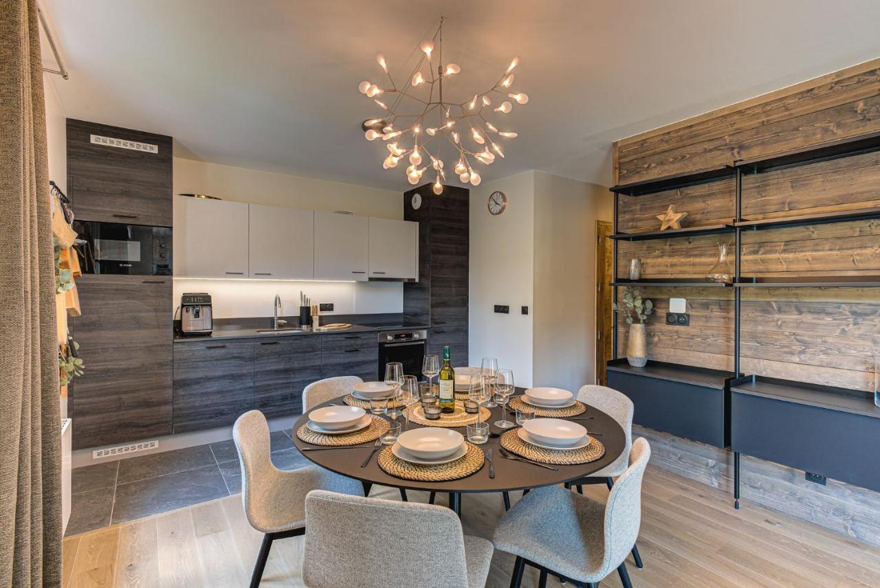 White Pearl A05 Modern Apartment Chamonix Alpes Travel Sleeps 4 To 6 Exterior foto