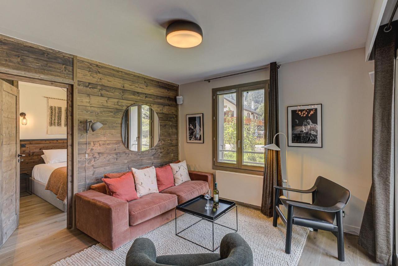 White Pearl A05 Modern Apartment Chamonix Alpes Travel Sleeps 4 To 6 Exterior foto