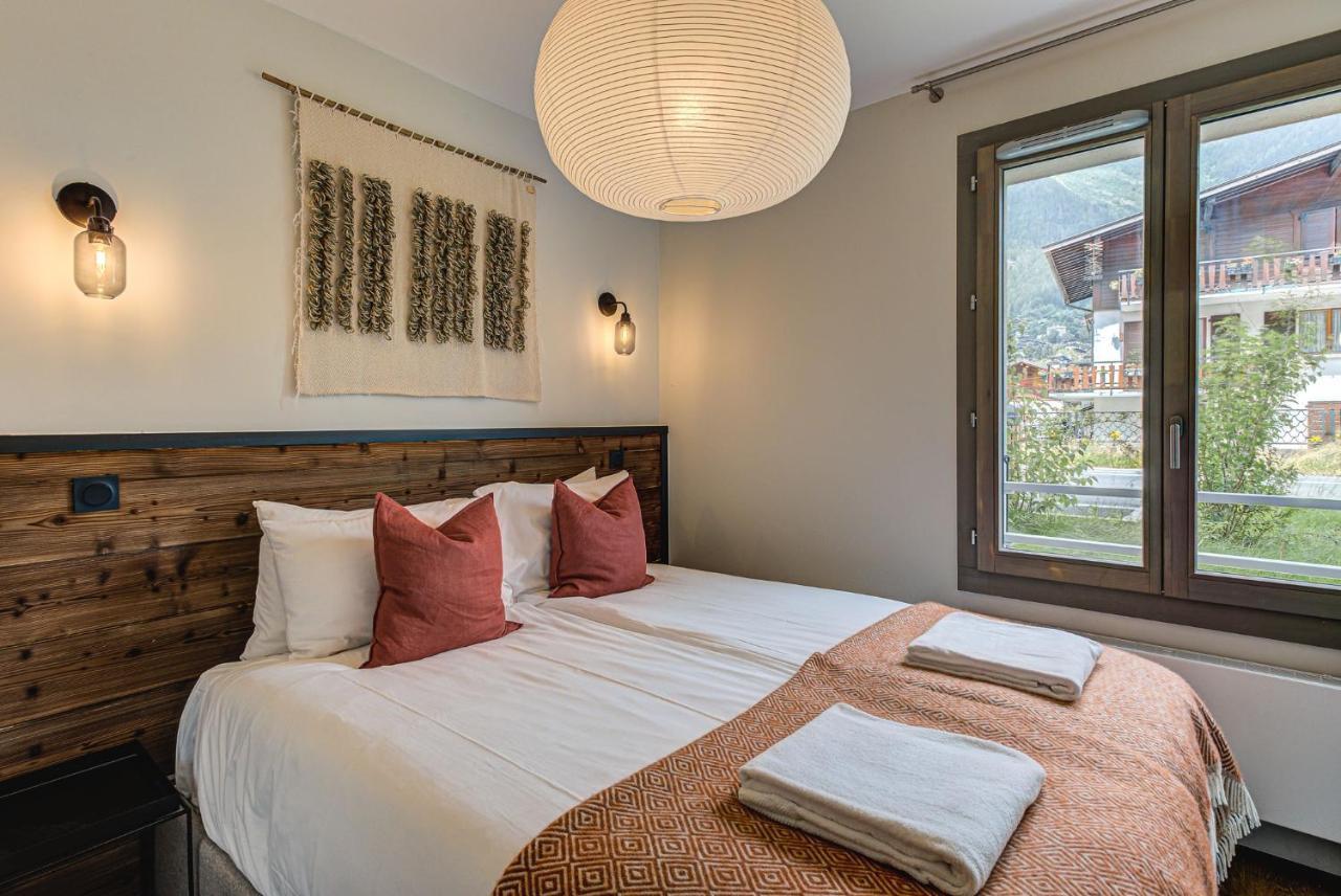 White Pearl A05 Modern Apartment Chamonix Alpes Travel Sleeps 4 To 6 Exterior foto