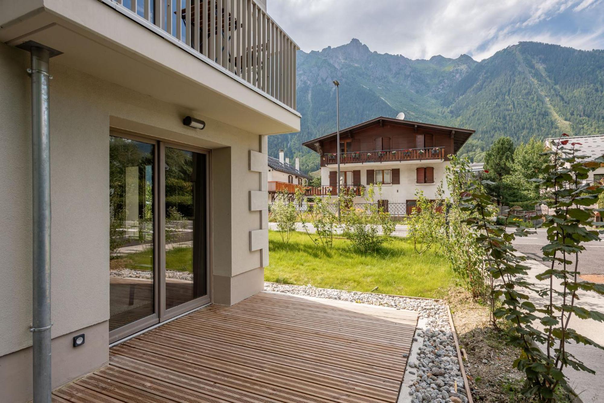 White Pearl A05 Modern Apartment Chamonix Alpes Travel Sleeps 4 To 6 Exterior foto