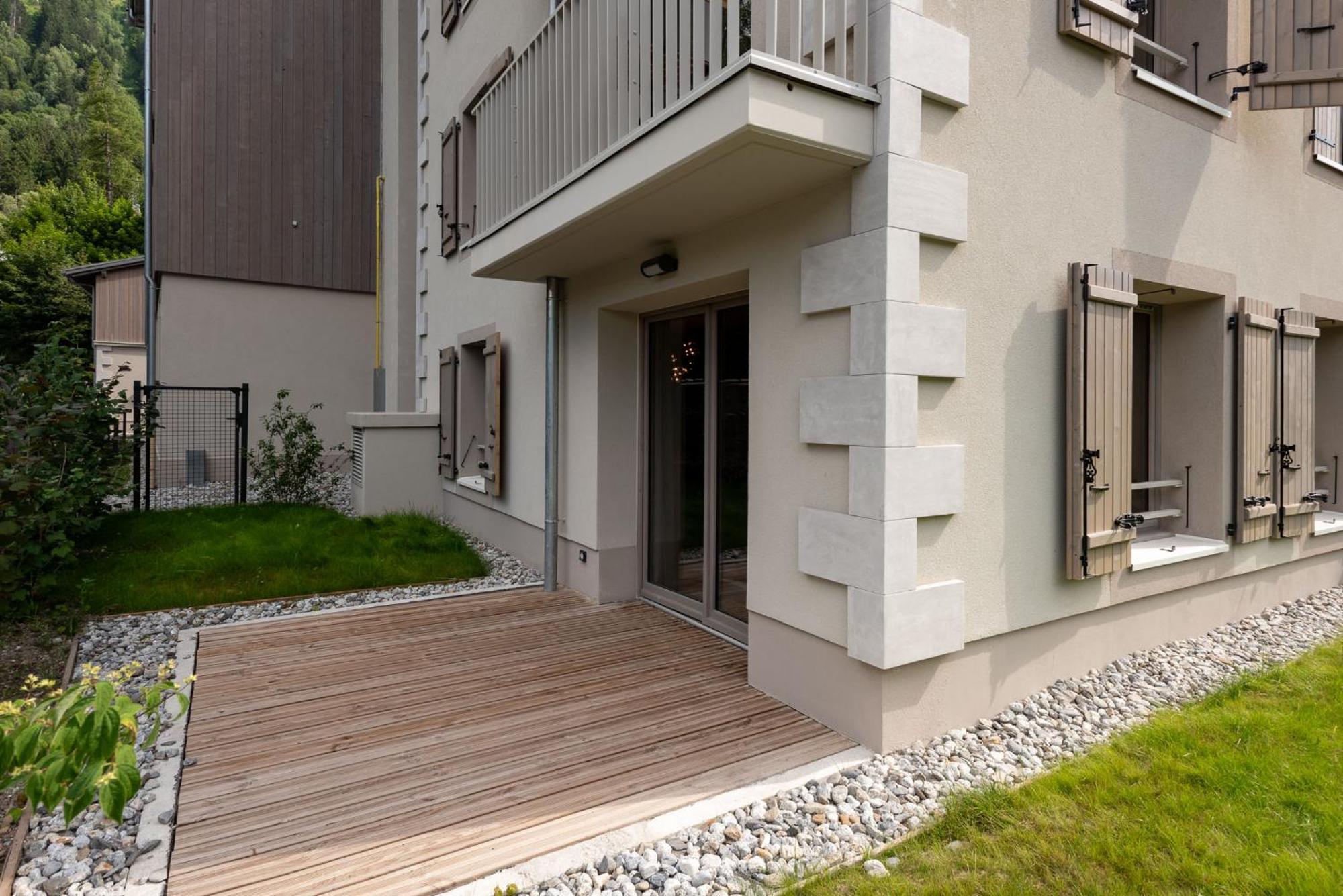 White Pearl A05 Modern Apartment Chamonix Alpes Travel Sleeps 4 To 6 Exterior foto