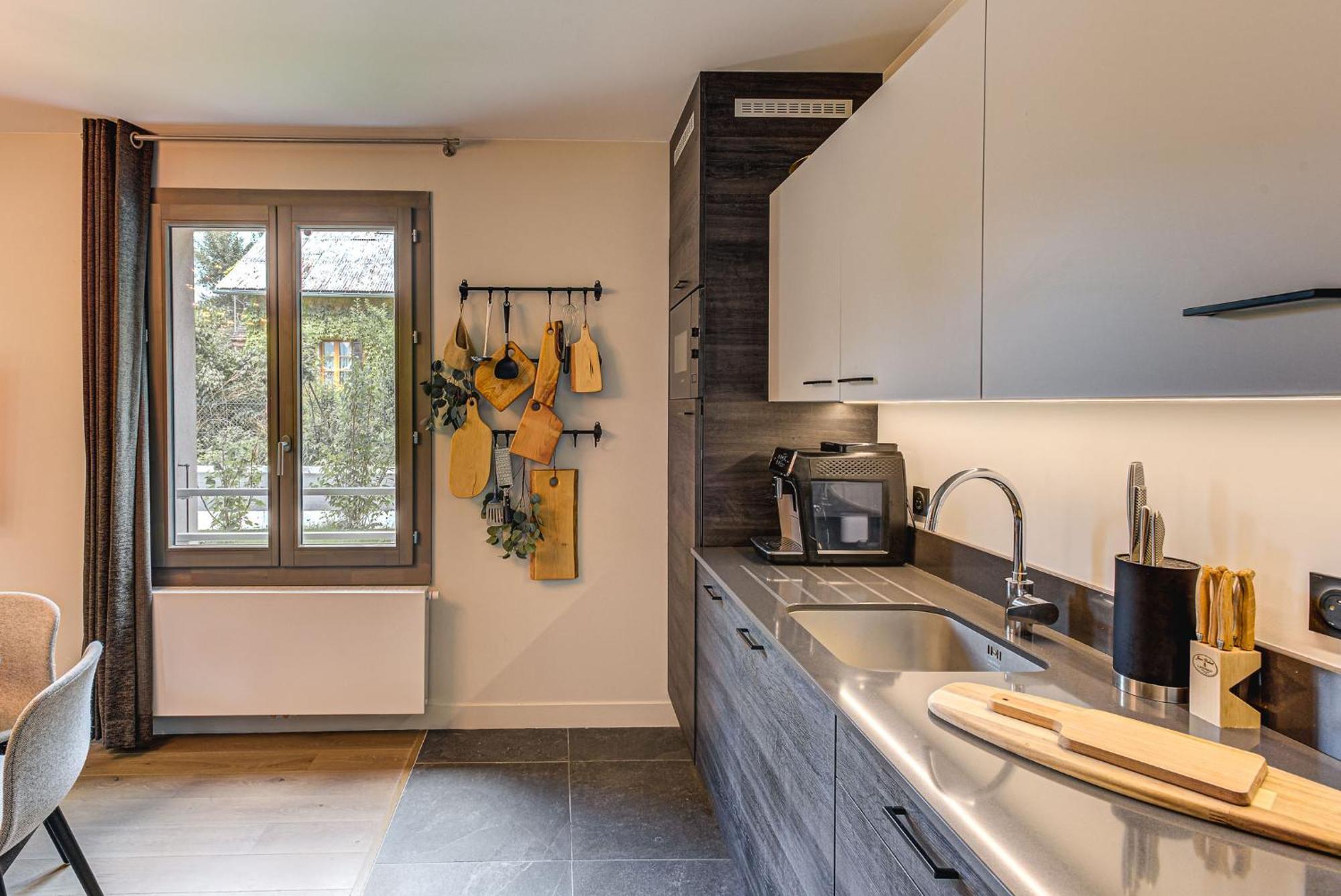 White Pearl A05 Modern Apartment Chamonix Alpes Travel Sleeps 4 To 6 Exterior foto